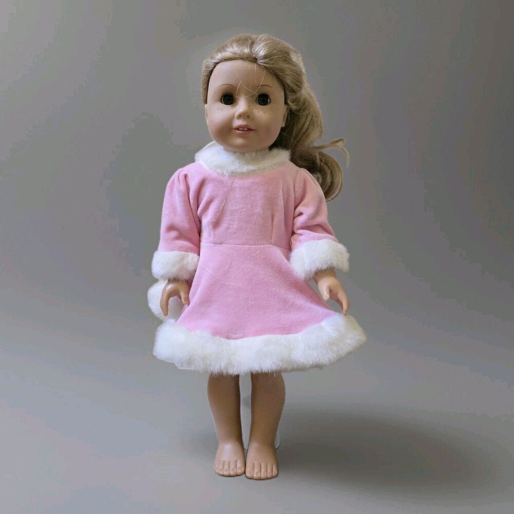 American Girl Doll Truly Me Blond Hair Cute Freckles Brown Eyes 2014 Retired